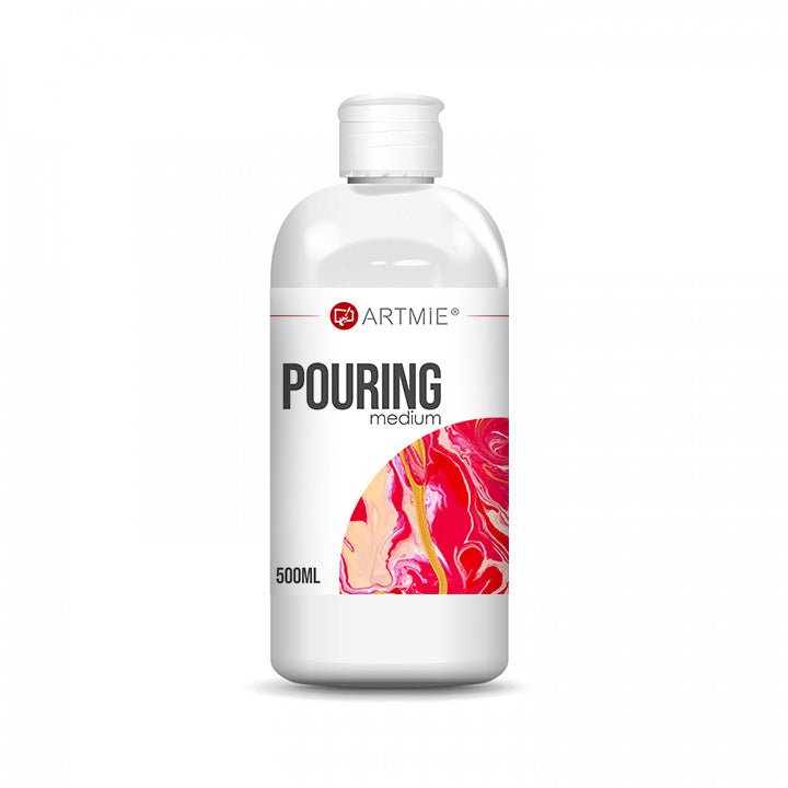 Pentart Pouring-Medium zum Verdünnen von Acrylfarben für Fließtechniken und Pouring.