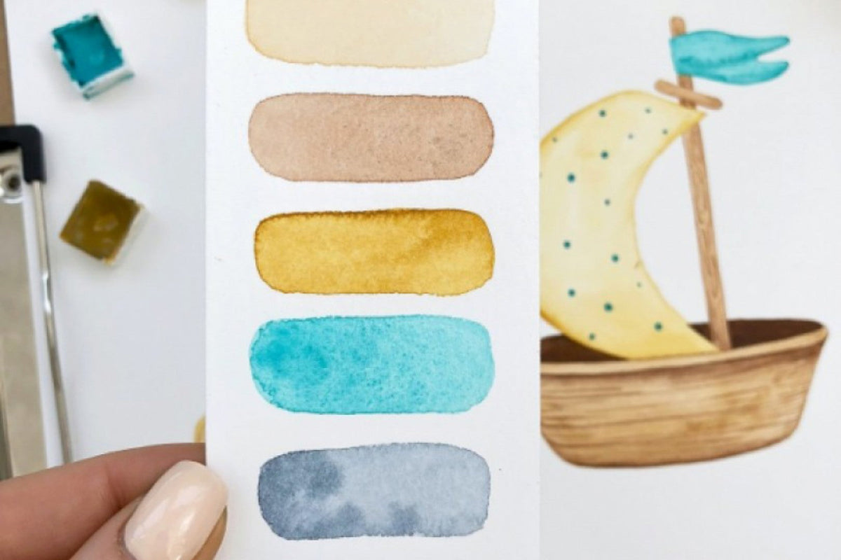 First steps with watercolor — what you need to know