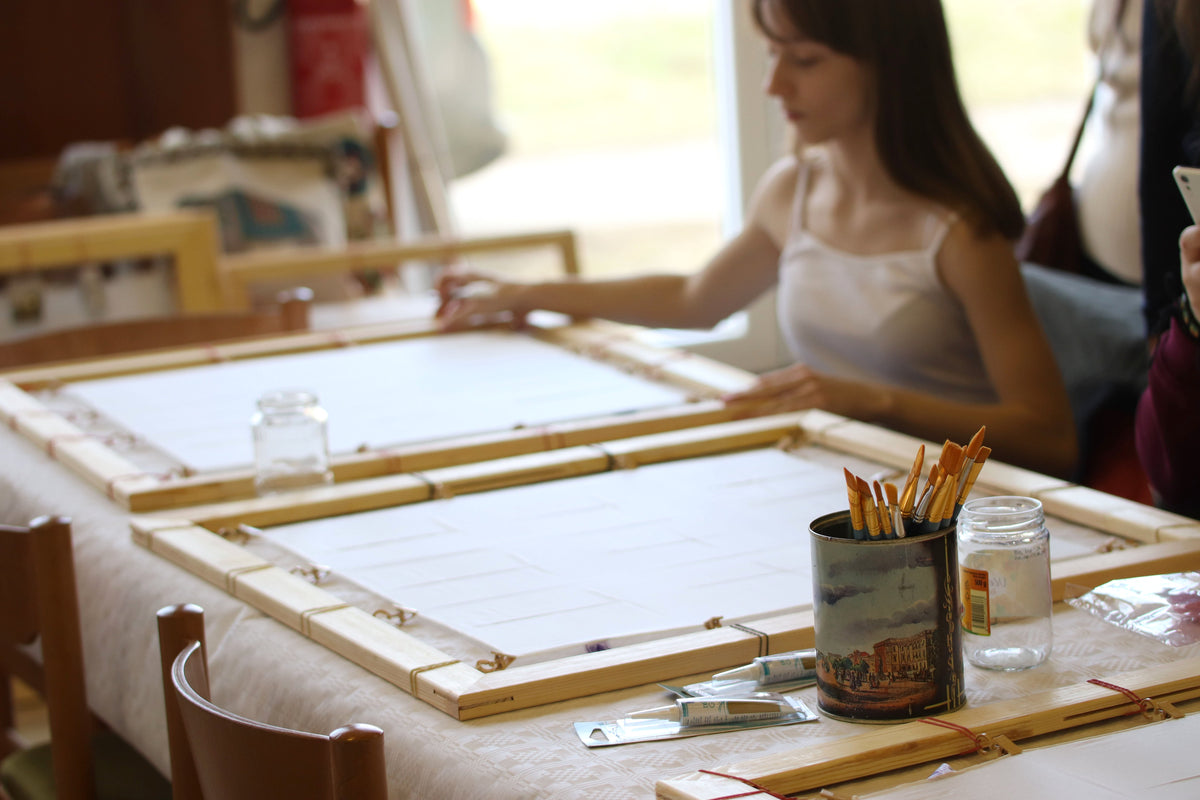 How to Make a Silk Painting Frame with Tension Bars