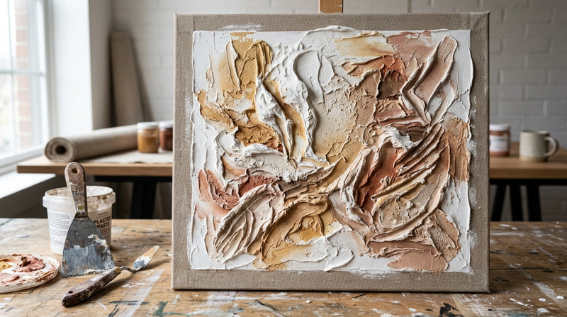 Plaster Art: Kompletný návod na tvorbu 3D reliéfov v pohodlí domova