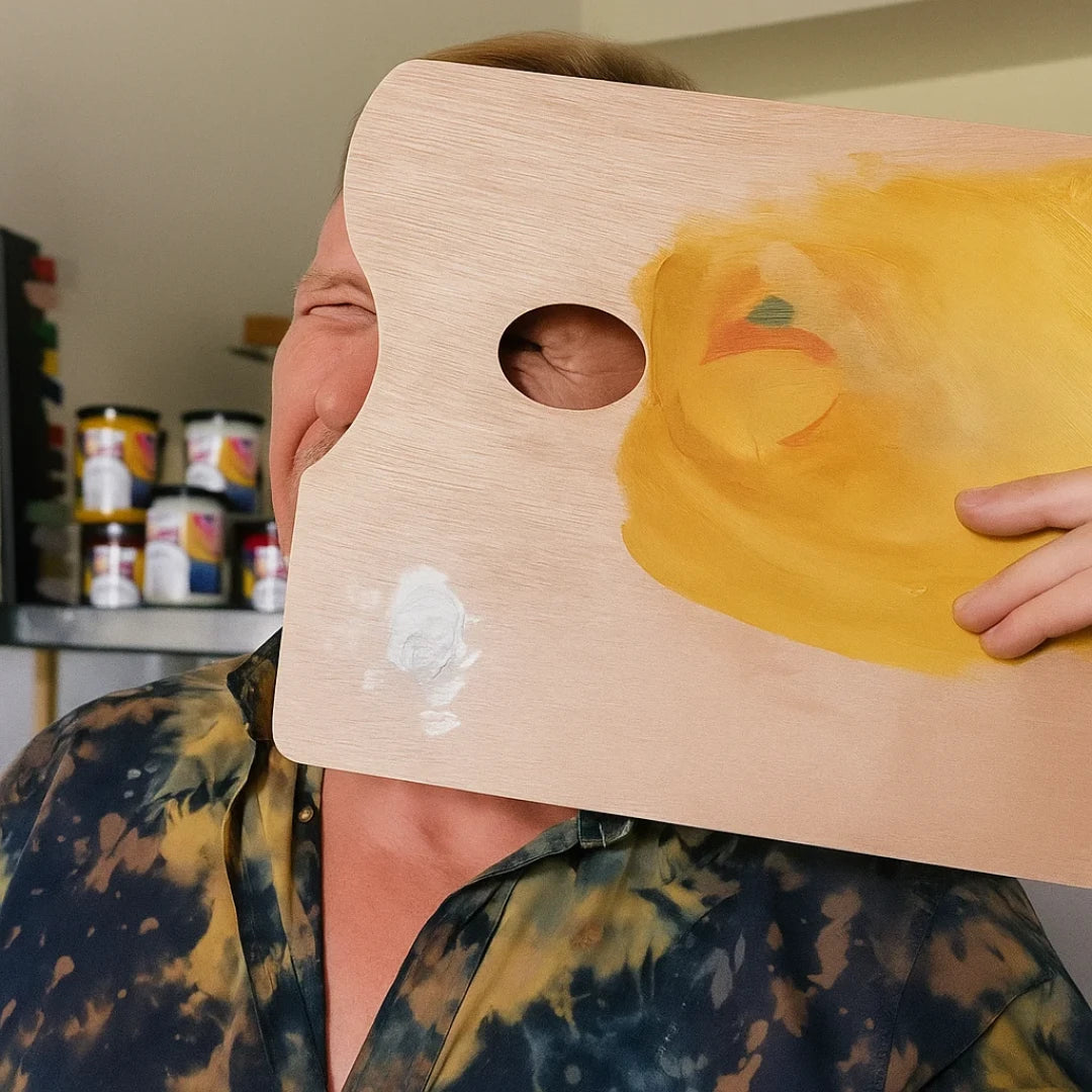 Wie hält man eine Farbpalette richtig? (Eine einfache Anleitung für komfortables Malen!)