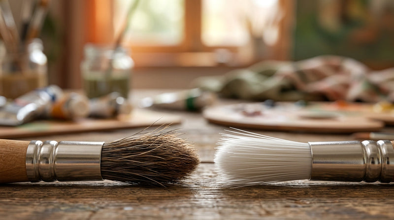 Φυσικά ή συνθετικά πινέλα ζωγραφικής: Ποιο να επιλέξεις;