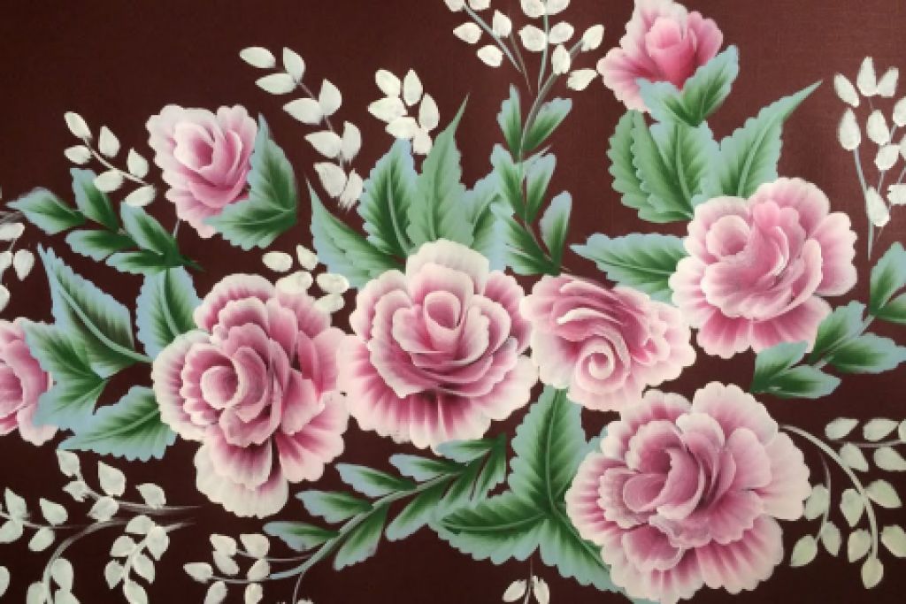 Jednopotezno slikanje — One Stroke Painting tehnika