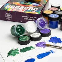 Gouache- und Temperafarben