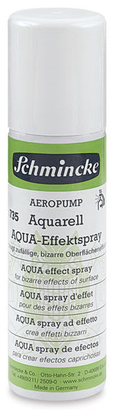Schmincke AQUA effect spray – Effektspray für Aquarell 100 ml