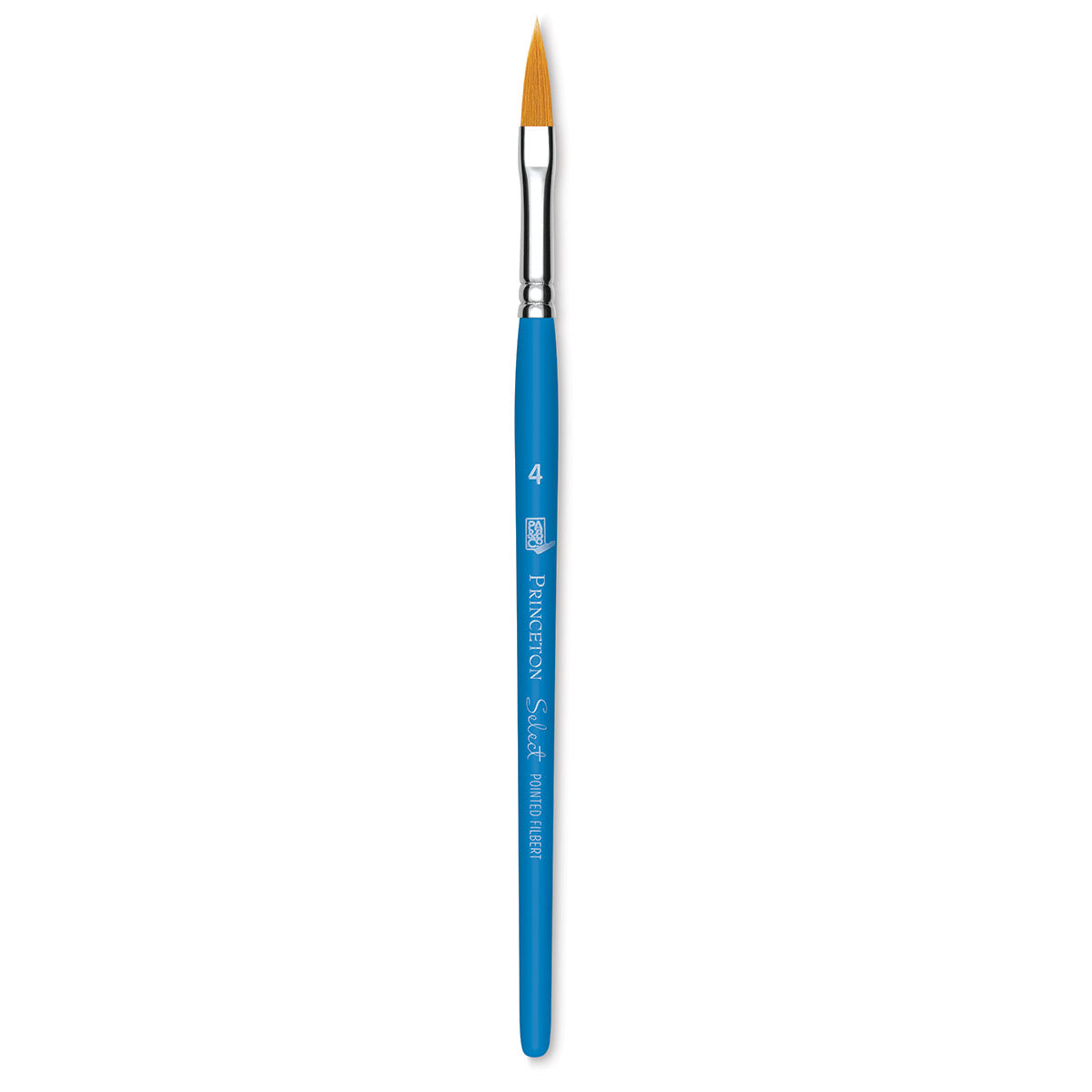 PRINCETON Select Pointed Filbert Universalpinsel mit Synthetikhaar und kurzem Stiel