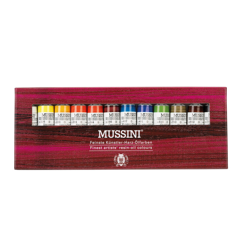 Schmincke MUSSINI Kartonset, 12 x 15 ml