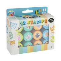 12 selbstfärbende Stempel | verschiedene Designs — Bild 5