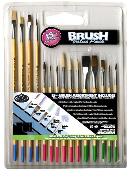 15-teiliges Royal &amp; Langnickel-Pinselset — Bild 3