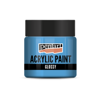 acrylic paint glossy 50 ml – Hellblau