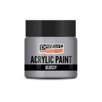 acrylic paint glossy 50 ml – Grau