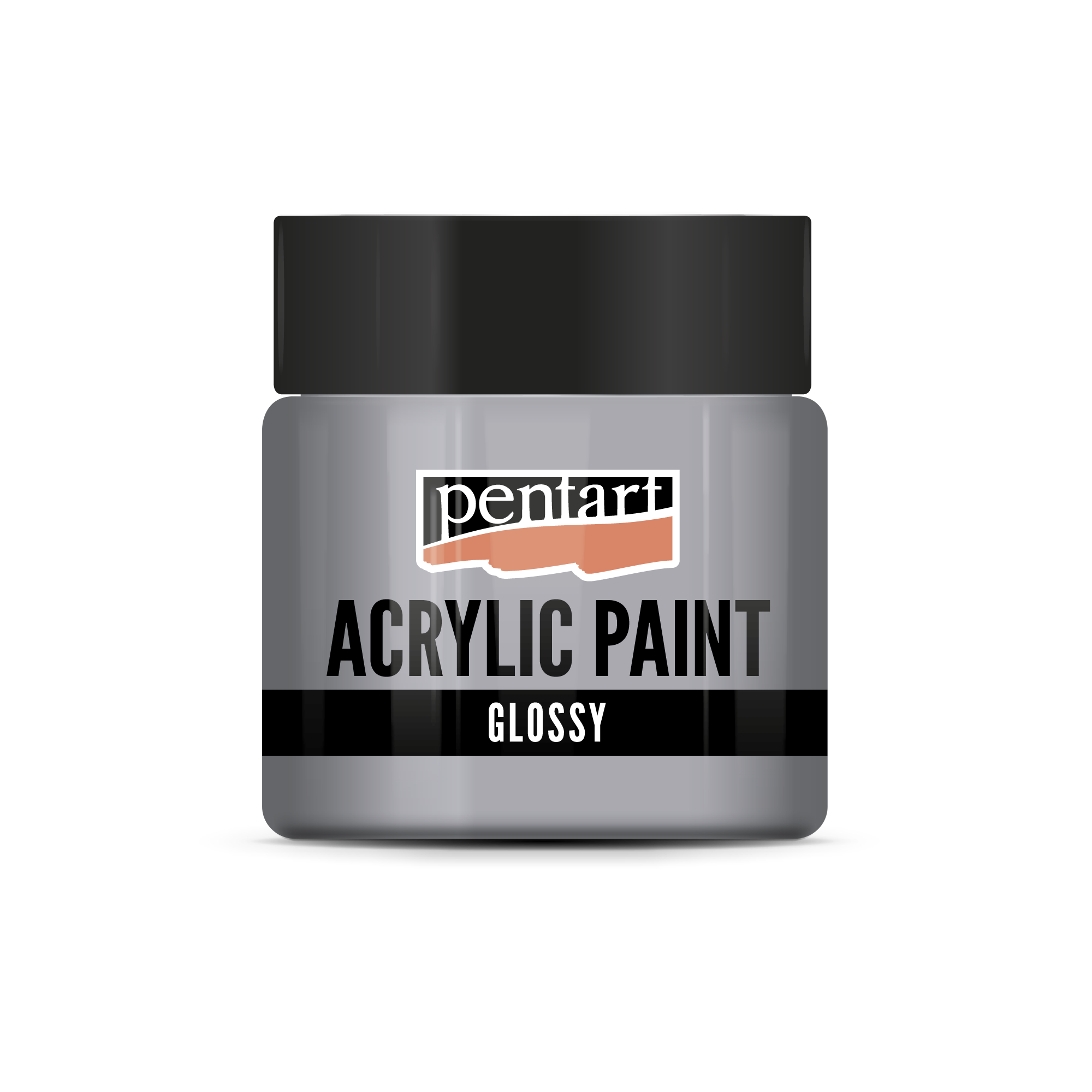 acrylic paint glossy 50 ml – Grau