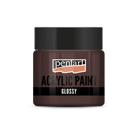 acrylic paint glossy 50 ml – Dunkelbraun