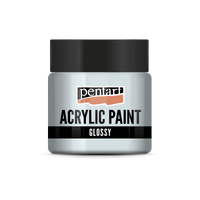 acrylic paint glossy 50 ml – Eisblau