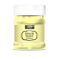 Dekorative Kreidefarbe Chalky Pentart - 230 ml – yellow
