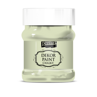 Dekorative Kreidefarbe Chalky Pentart - 230 ml – lichen-green