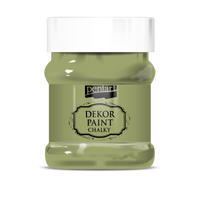Dekorative Kreidefarbe Chalky Pentart - 230 ml – olive