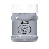 Dekorative Kreidefarbe Chalky Pentart - 230 ml – grey