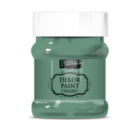 Dekorative Kreidefarbe Chalky Pentart - 230 ml – turquoise-green