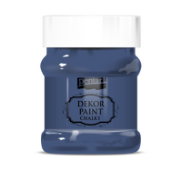 Dekorative Kreidefarbe Chalky Pentart - 230 ml – denim