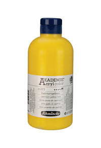 Schmincke AKADEMIE Acryl color Acrylfarbe 500 ml – 223 Kadmiumgelb imit.