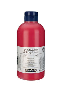 Schmincke AKADEMIE Acryl color Acrylfarbe 500 ml – 340 Karminrot
