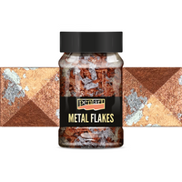 PENTART Metallic-Flocken – mixed M1