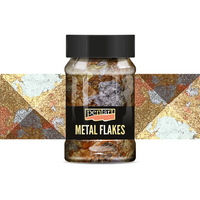 PENTART Metallic-Flocken – mixed M3