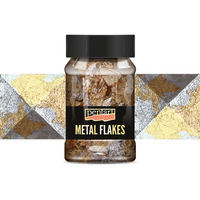 PENTART Metallic-Flocken – mixed M6