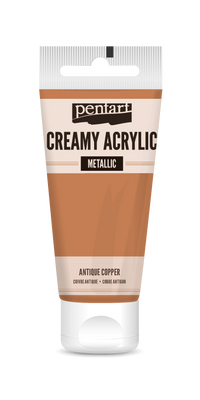 creamy acrylic metallic 60 ml – Antikkupfer