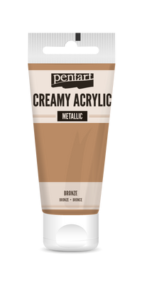 creamy acrylic metallic 60 ml – Bronze