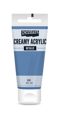 creamy acrylic metallic 60 ml – Blau