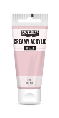 creamy acrylic metallic 60 ml – Rosa