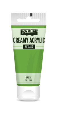 creamy acrylic metallic 60 ml – Grün