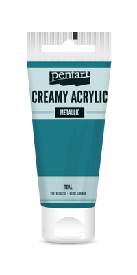 creamy acrylic metallic 60 ml – Petrol