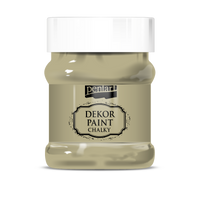 Dekorative Kreidefarbe Chalky Pentart - 230 ml – vintage beige