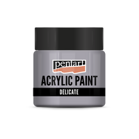 Delicate Metallic Acrylfarbe 50 ml – bluish silver