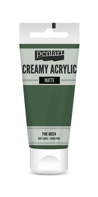 Pentart cremige Acrylfarbe matt 60 ml – pine green