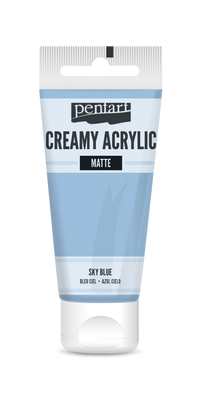 Pentart cremige Acrylfarbe matt 60 ml – sky blue