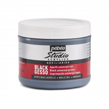 Pebeo Studio Gesso Schwarz 500 ml