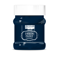 Dekorative Kreidefarbe Chalky Pentart - 230 ml – navy blue