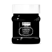 Dekorative Kreidefarbe Chalky Pentart - 230 ml – ebony