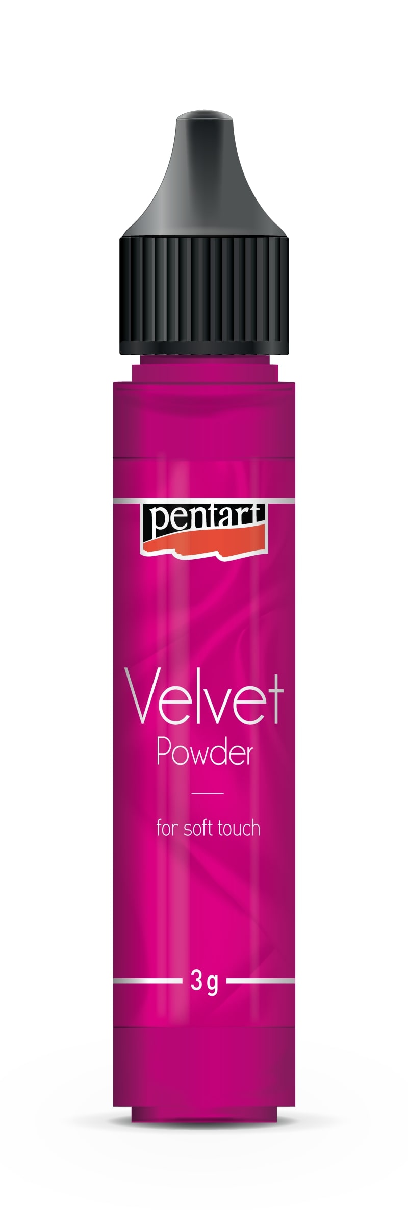 Pentart Samtpulver Rosa 3 g