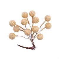 3D-Dekorationszweige mit goldenen Beeren — Bild 2
