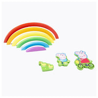 3D Holz-Regenbogen-Puzzle PEPPA PIG — Bild 3