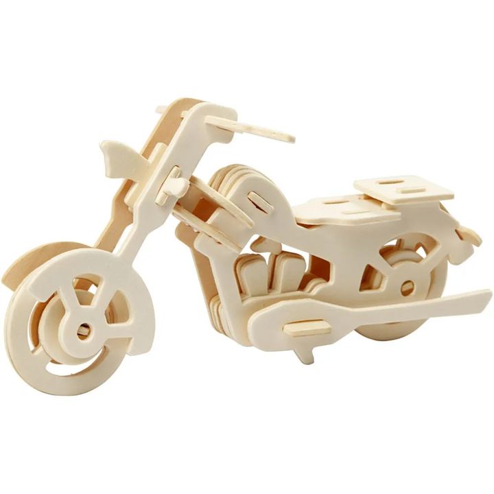 3D Holzmodell Motorrad — Bild 2