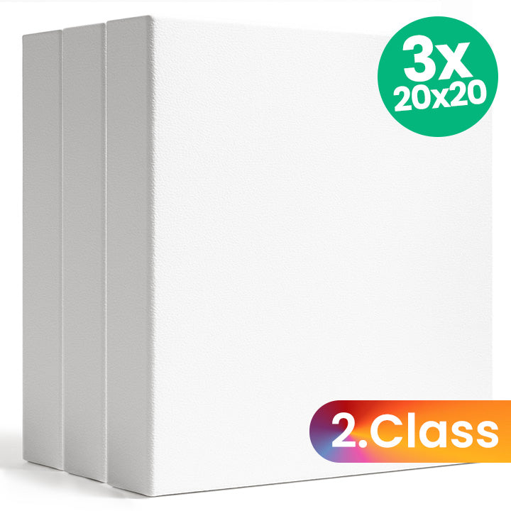 3D-Leinwand Set 3 Stück - 2. Qualität - 20x20 cm — Bild 5