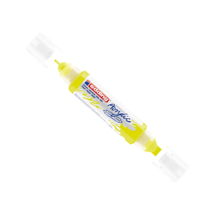 Edding 5400 3D-Doppel-Acrylmarker – neongelb