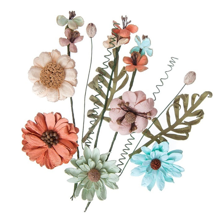 3D Papierblumen Handgefertigtes Set — Bild 1