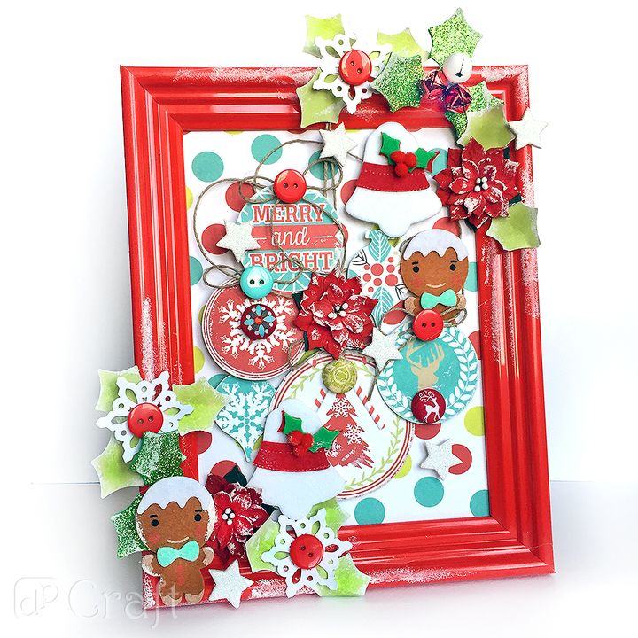 3D Papierblumen | Weihnachtsrose 6 Stück — Bild 10